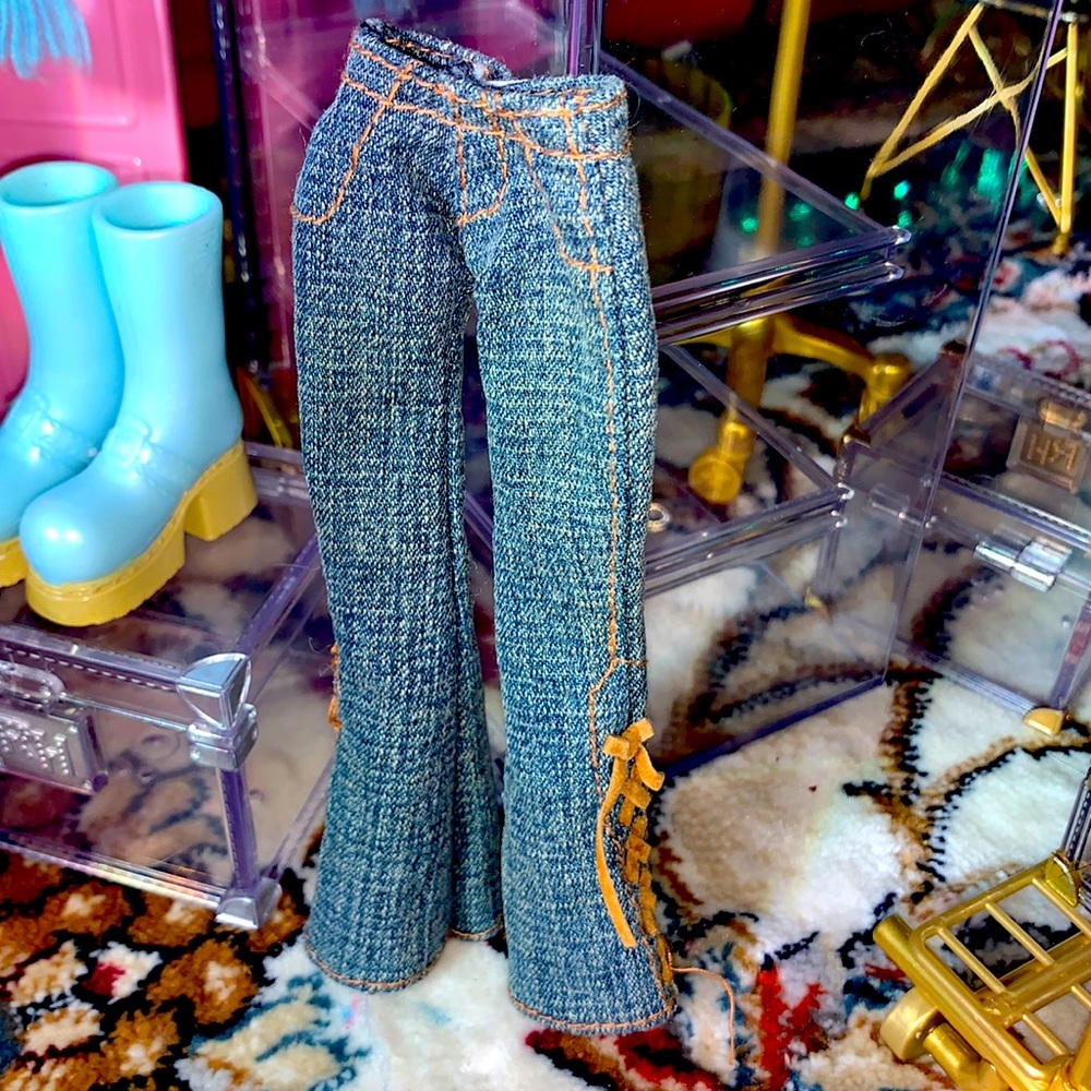 Meygan’s vintage denim jeans